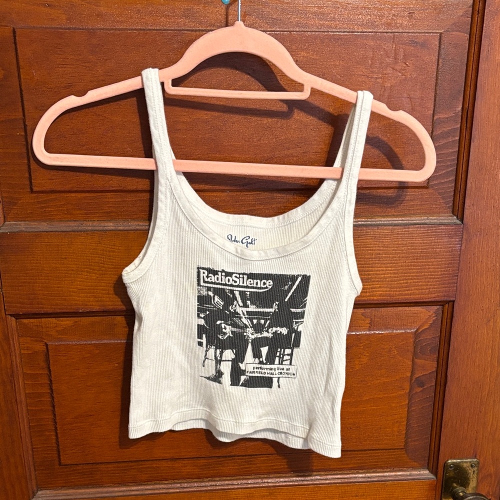 Brandy Melville White Cotton Tank